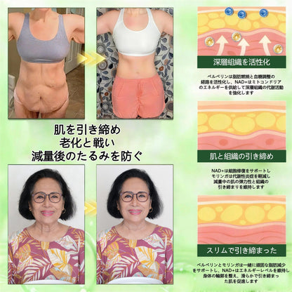 公式旗艦店 /💎BSWELL®＆NAD+ 10-in-1 ナノ強化フォーミュラ — 肥満、肌のたるみ、糖尿病、睡眠時無呼吸症候群、関節の悩み、その他健康上の懸念にアプローチ🌟